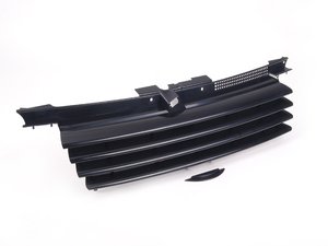 ES#2130104 - 1J5853653OE - Badgeless Grille - Gloss Black - Aggressive, custom look - JOM - Volkswagen