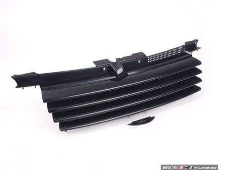 ES#2130104 - 1J5853653OE - Badgeless Grille - Gloss Black - Aggressive, custom look - JOM - Volkswagen