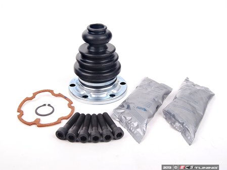 ES#1485 - 443498201B - Inner C/V Joint Boot Kit - Priced Each - Complete boot kit with hardware and grease - GKN Drivetech - Audi