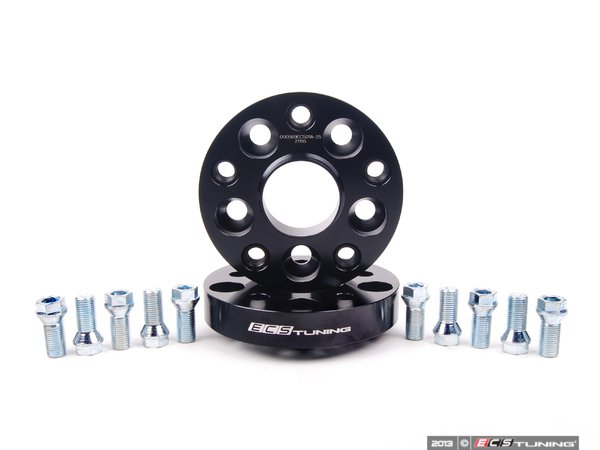 BLOXSPORT 4Pcs 25MM PCD 5x112 CB66.5 Hub Centric Wheel Spacers Wheel Adapter Forged