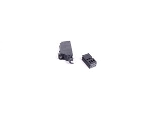 ES#2642118 - 4D0971636 - 6 Pin Connector Housing - (NO LONGER AVAILABLE) - Does not include terminals. - Genuine Volkswagen Audi - 