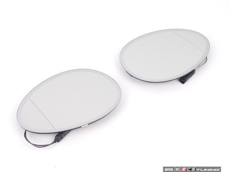 ES#2608511 - 51169803799KT - Blind Spot Mirror Electrochromatic - Set - Eliminate your blind spots - Aspherical & Heated : Auto dim & Auto dip - Genuine European Mini - MINI
