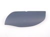 ES#1447100 - 95550515610G2X - Right Tow Hook Receiver Cap - Primer Coated - Not for vehicles with stainless steel front bumper trim - Genuine Porsche - Porsche