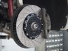 ES#2609284 - 002725ECS01AKT - Front Cross-Drilled & Slotted 2-Piece Brake Rotors - Pair (345x30) - Direct bolt-on replacement - 25% less weight! - ECS - Audi