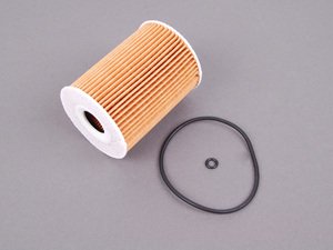 ES#2586729 - 6421800009 - Oil Filter Kit - Priced Each - Includes all needed o-rings for installation - Mahle - Mercedes Benz