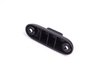 ES#1448659 - 955522080039B9 - Backrest Support Trim - Black - Engages with underside of seat base when backrest is folded - Genuine Porsche - Porsche