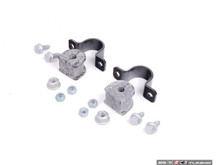 ES#2586660 - B5SWAYKT1 - Rear Sway Bar Installation Kit - Includes new bushings, brackets and hardware - Assembled By ECS - Audi