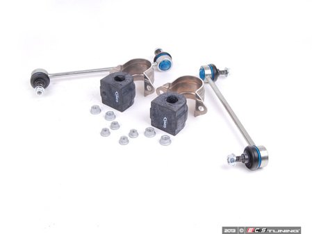 ES#2594175 - 33556751269KT - Front Sway Bar Installation Kit - 23.5MM - Everything you need to install a new OE front sway bar including HD end links - Assembled By ECS - BMW