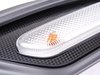 ES#2543400 - 51139806637 - Side Carrier Turn Signal Trim Black Checkered - Left - Mounts to the quarter panel location - Genuine MINI - MINI