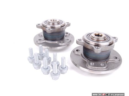 ES#2594146 - 33416756830KT3 - Rear Wheel Bearing Kit - Complete rear wheel bearings replacement kit - Assembled By ECS - MINI