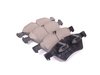 ES#3161535 - EUR1123 - Front Euro Ceramic Brake Pad Set - Ceramic composite developed to meet low dust & noise requirements. Includes new brake pad wear sensors - Akebono - Mercedes Benz