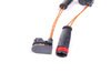 ES#3161535 - EUR1123 - Front Euro Ceramic Brake Pad Set - Ceramic composite developed to meet low dust & noise requirements. Includes new brake pad wear sensors - Akebono - Mercedes Benz