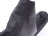ES#62600 - 34427900777 - Leather Parking Brake Boot - Black - Replace worn and torn e-brake boots to restore your interior's good looks - Genuine BMW - BMW
