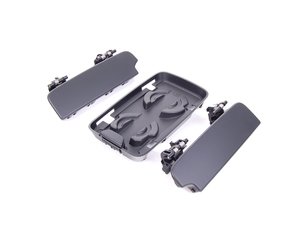 ES#82459 - 51166963909 - Cup Holder - Rear - Cup holder insert that fits into the rear of the center console - Genuine BMW - BMW