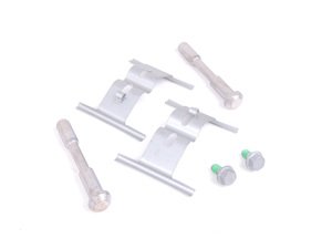 ES#1485524 - 99635195930 - Brake Pad Hardware Kit - Front axle fitment - Genuine Porsche - Porsche