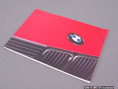 ES#13330 - 01479783809 - E30 E30 Owner's Manual - 1991 - Full of useful information and specifications - Genuine BMW - BMW