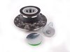 ES#2582009 - 1K0598611KT1 - Rear Wheel Bearing Kit (30mm ID) - Both Rear wheel bearings with mounting hardware - Vaico - Audi Volkswagen