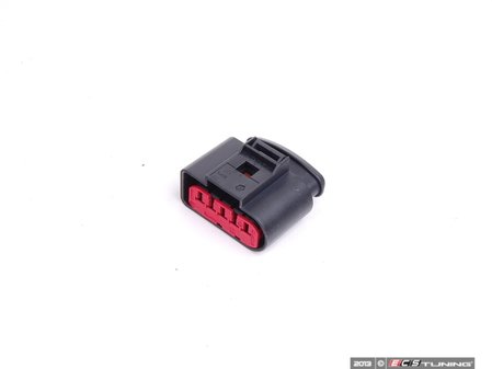 ES#4303 - 1J0973775A - Mass Air Flow Connector Housing - Female Connector - Contact housing for the MAF sensor - Genuine Volkswagen Audi - Audi Volkswagen