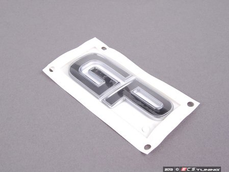 ES#79345 - 51147183831 - JCW GP Trunk Letters - The GP trunk letter that mount on the left side. - Genuine MINI - MINI