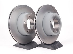 ES#253227 - 34116767061KT - Front Brake Rotors - Pair (296x22) - Restore your stopping power - Genuine BMW - BMW
