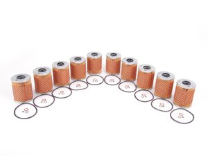 ES#263817 - 11427833769-10 - Oil Filter Kits, Pack Of 10 - Stock up on filters for your S50, S52, and S54 - Genuine BMW - BMW