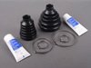 ES#2592767 - 1K0498201AKT2 - Front inner and outer CV boot Refresh Kit - Priced Each - Inner & outer boot replacements with hardware for one axle - Assembled By ECS - Audi Volkswagen