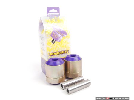 ES#2650696 - PFF3-202x2 - Front Lower Control Arm Bushing Set - Inner - Street - Improves handling and control - Upgrade to a more engaging driving experience - Powerflex - Audi Volkswagen