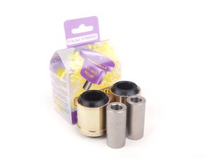 ES#2650163 - PFF3-201x2 - Front Lower Control Arm Bushing Set - Outer - Street - Improves handling and control - Upgrade to a more engaging driving experience - Powerflex - Audi Volkswagen