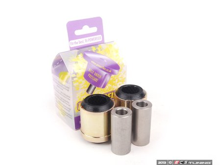 ES#2650163 - PFF3-201x2 - Front Lower Control Arm Bushing Set - Outer - Street - Improves handling and control - Upgrade to a more engaging driving experience - Powerflex - Audi Volkswagen