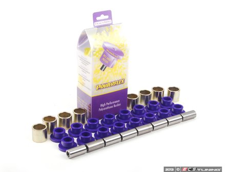 ES#2651747 - PFR5-109x8 - Performance Polyurethane Rear Control Arm Bushings Kit - Street - Improves handling and control  upgrade to a more engaging driving experience - Powerflex - MINI