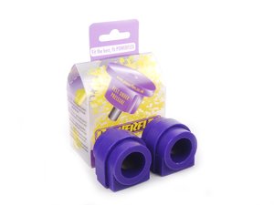 ES#2651766 - PFF5-102-24x2 - Performance Polyurethane Front Sway Bar Bushing Set - Stiffer bushings allow sway bars to work at their fullest potential. For 24mm front sway bar. - Powerflex - MINI