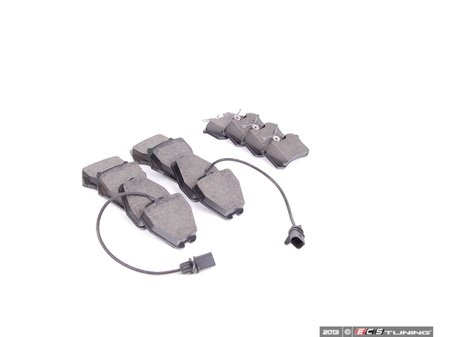 ES#2637056 - 4B0698151SKT1 - Front & Rear Semi-Metallic Brake Pad Set - Semi-metallic brake pad kit to restore your stopping power in all four corners! - Vaico - Audi