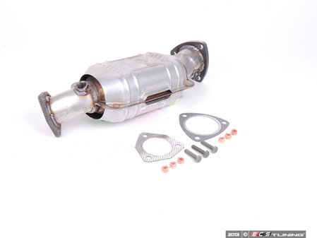ES#2586344 - 8E0131089DXKT - Catalytic Converter Kit - Includes related hardware and gaskets - Assembled By ECS - Audi