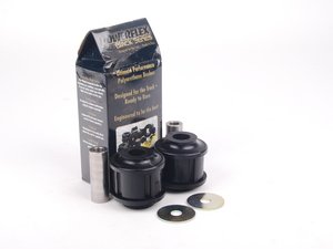 ES#2652004 - PFF5-501BX2 - Polyurethane Front control Arm Bushing Set - Rear position - Improves handling and control; upgrade to a more engaging driving experience. Also referred to as thrust arm or traction strut bushing. Found in rear position front control arm. - Powerflex Black Series - BMW