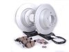 ES#2649789 - 34216855005KT - Rear Brake Service Kit - Featuring Zimmermann rotors and ECS DD23 "Daily Driver" ceramic pads. - Assembled By ECS - BMW