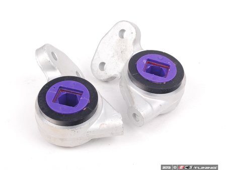 ES#2651857 - PFF5-4601M3WH - E46 M3 Performance Polyurethane Control Arm Bushing Set - With Housings - Improves handling and control - upgrade to a more engaging driving experience - Powerflex - BMW