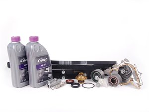 ES#2137116 - 078198674-1 - ECS Tuning Timing Belt Kit - Ultimate Plus - The most comprehensive timing belt kit on the market! Includes cam locking tool. - Assembled By ECS - Audi