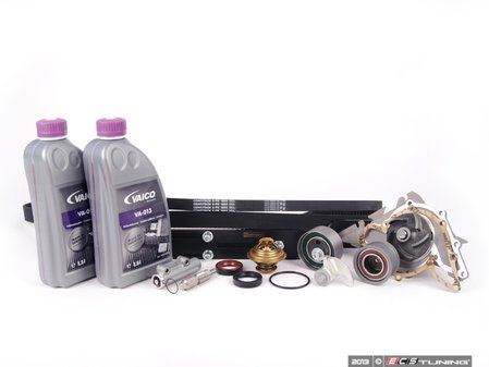 ES#2137116 - 078198674-1 - ECS Tuning Timing Belt Kit - Ultimate Plus - The most comprehensive timing belt kit on the market! Includes cam locking tool. - Assembled By ECS - Audi