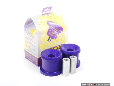 ES#2650271 - PFR5-422PX2 - Performance Polyurethane Subframe Bushing Set - Rear Position - A more planted subframe means a more planted rear end and better handling - Powerflex - BMW