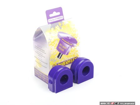 ES#2651089 - PFF5-1203-26.5x2 - Performance Polyurethane Front Sway Bar Bushing Set - Stiffer bushings allow sway bars to work at their fullest potential. For 26.5mm front sway bar. - Powerflex - BMW