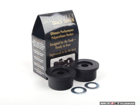 ES#2651060 - PFF5-301Bx2 - Race Polyurethane Front Lower Control Arm Bushings - Improves handling and control - upgrade to a more engaging driving experience - Powerflex Black Series - BMW