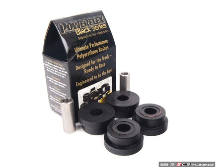 ES#2650371 - PFF5-502BX2 - Polyurethane Front Control Arm Bushing Set - Front Position - Improves handling and control; upgrade to a more engaging driving experience. Found in the front position front control arm. - Powerflex Black Series - BMW