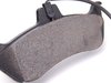 ES#2608759 - 1634201420 - Rear Brake Pad Set - Includes brake pad wear sensor - Bosch - Mercedes Benz