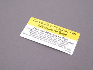 ES#117680 - 51457144195 - STICKER - Genuine BMW - BMW MINI