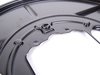 ES#60361 - 34216750385 - E53 X5 Rear Brake Dust Shield - Left - Protect your brakes from dust, debris and moisture - Genuine BMW - BMW