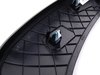 ES#2210863 - 51459804869 - Center Column Decor Left - Black Checkered - Located on the side of the center column - Genuine MINI - MINI