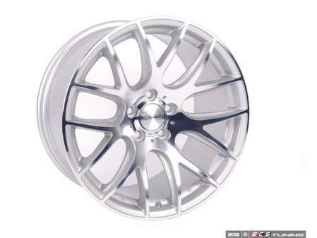 ES#2738389 - 3S1880C890CKT - 18" 0.01 - Set Of Four - 18"x8.5" / 18"x9.5" ET35 5x100 - Silver/Cut - 3SDM - Audi Volkswagen