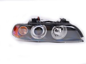 ES#172674 - 63126902518 - Halogen Headlight Assembly - Right - Halogen headlight with genuine BMW angel eyes. Clear cover over turn signal bulb - Genuine BMW - BMW