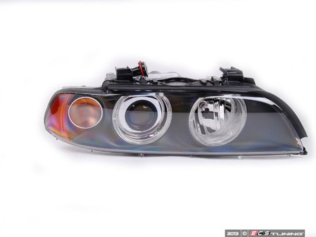 ES#172674 - 63126902518 - Halogen Headlight Assembly - Right - Halogen headlight with genuine BMW angel eyes. Clear cover over turn signal bulb - Genuine BMW - BMW