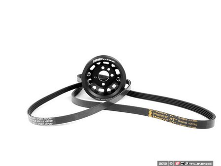 ES#2643223 - 003135ECS02AKT - Underdrive Lightweight Crank Pulley Kit - (NO LONGER AVAILABLE) - Includes correct length belts - Assembled By ECS - 